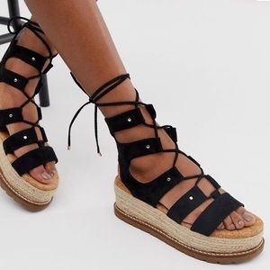 ASOS Gladiator Platform Sandals